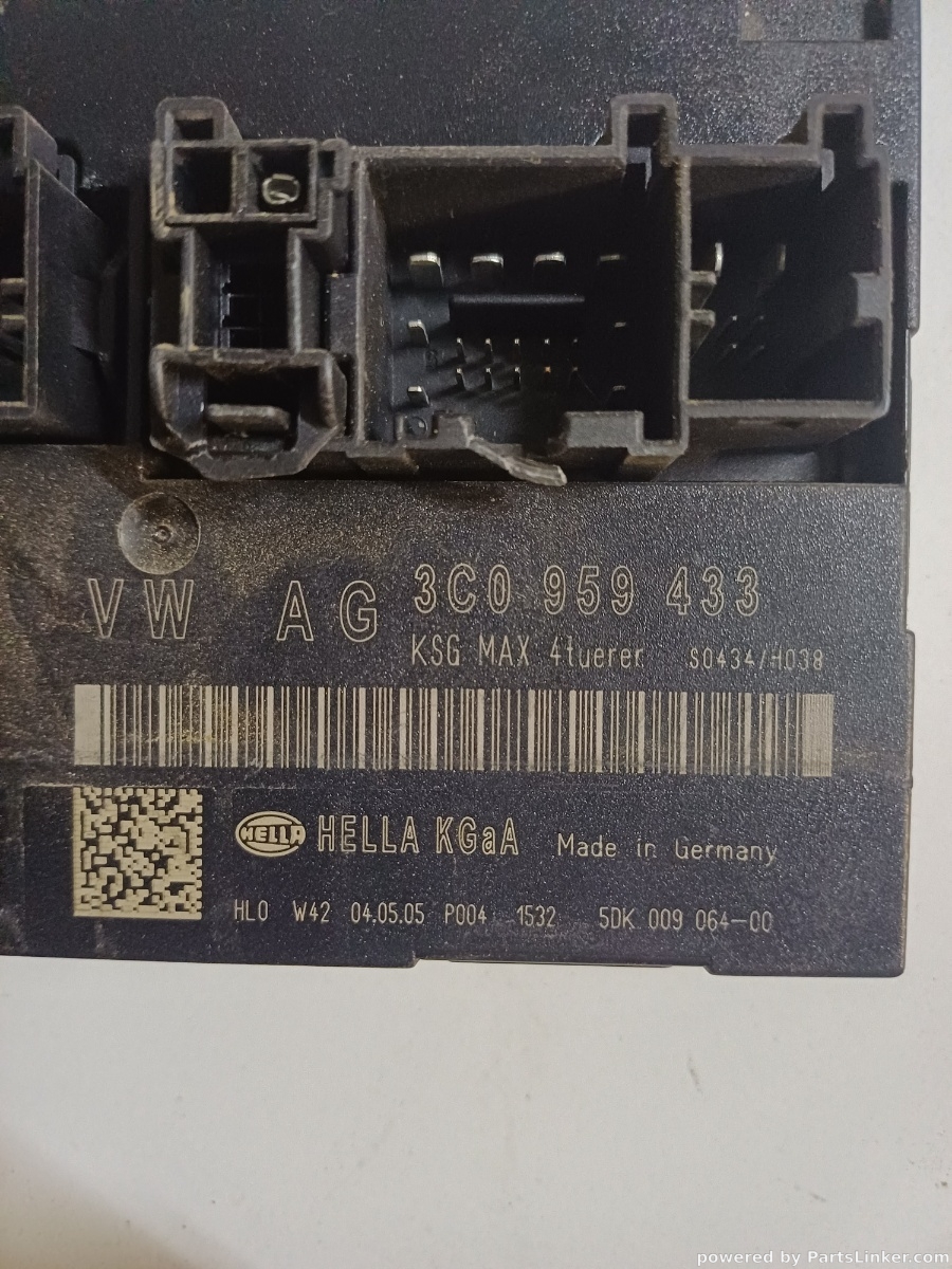 Calculator confort 3C0959433 VOLKSWAGEN GOLF PLUS (5M1, 521) [ 2004 - 2013 ] HELLA – foto 2