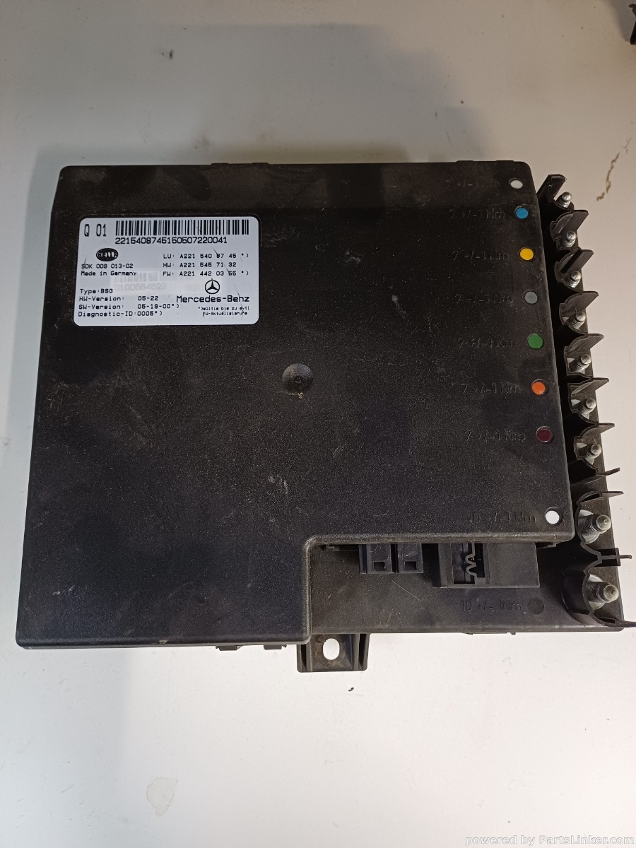 Panou sigurante modul control baterie  MERCEDES-BENZ S-CLASS II (W221, C215) [ 2005 - 2013 ] HELLA OEM 5DK00901302