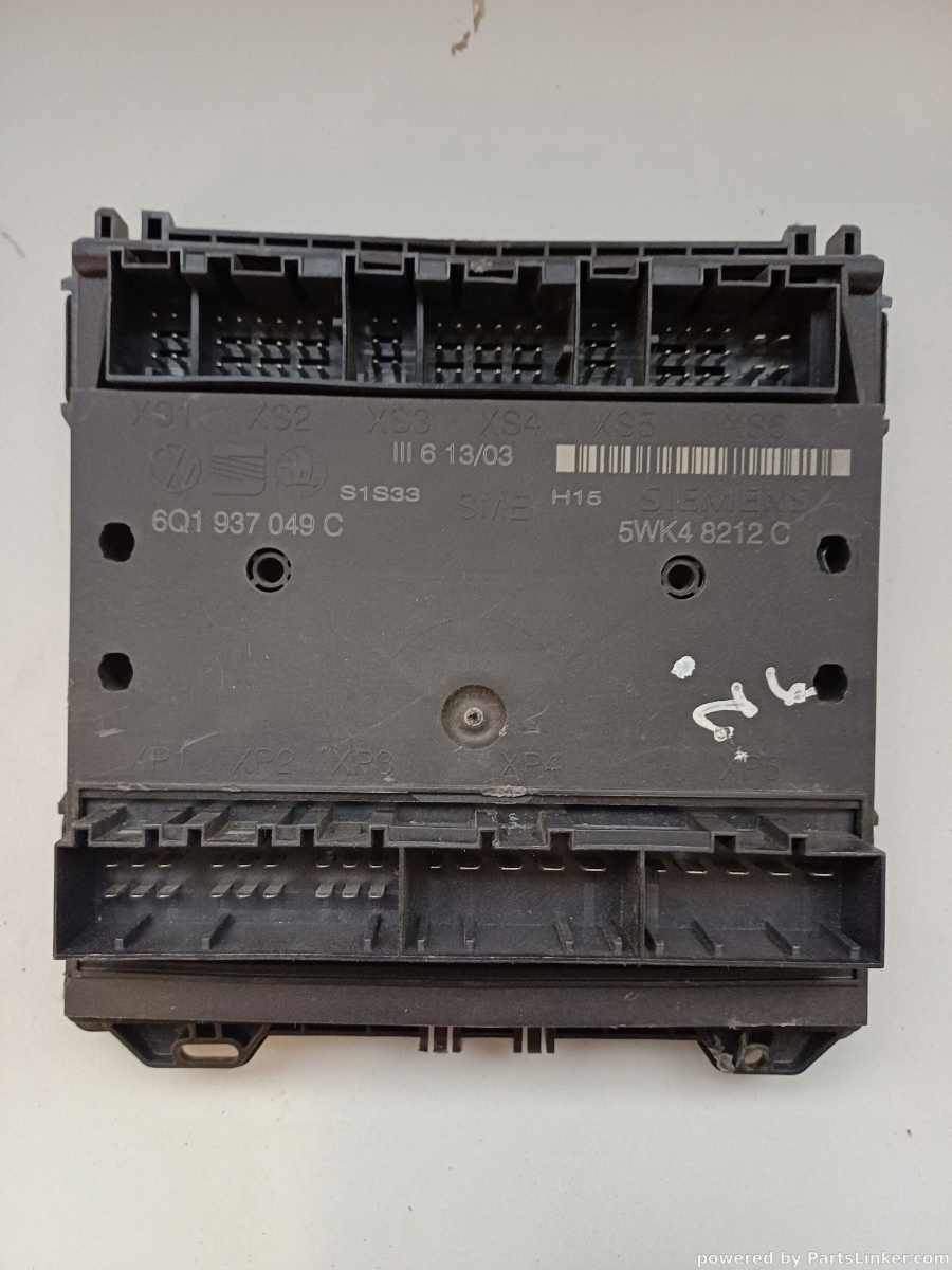 Calculator confort SEAT IBIZA IV (6L1) [ 2002 - 2009 ], VOLKSWAGEN POLO (9N_) [ 2001 - 2012 ], SKODA FABIA (6Y2) [ 1999 - 2008 ] SIEMENS 5WK48212C OEM 6Q1937049C