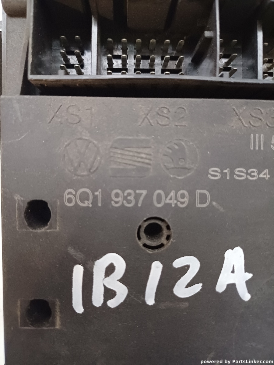 Calculator confort VOLKSWAGEN POLO (9N_) [ 2001 - 2012 ], SEAT IBIZA IV (6L1) [ 2002 - 2009 ] SIEMENS 5WK48212D OEM 6Q1937049D – foto 3