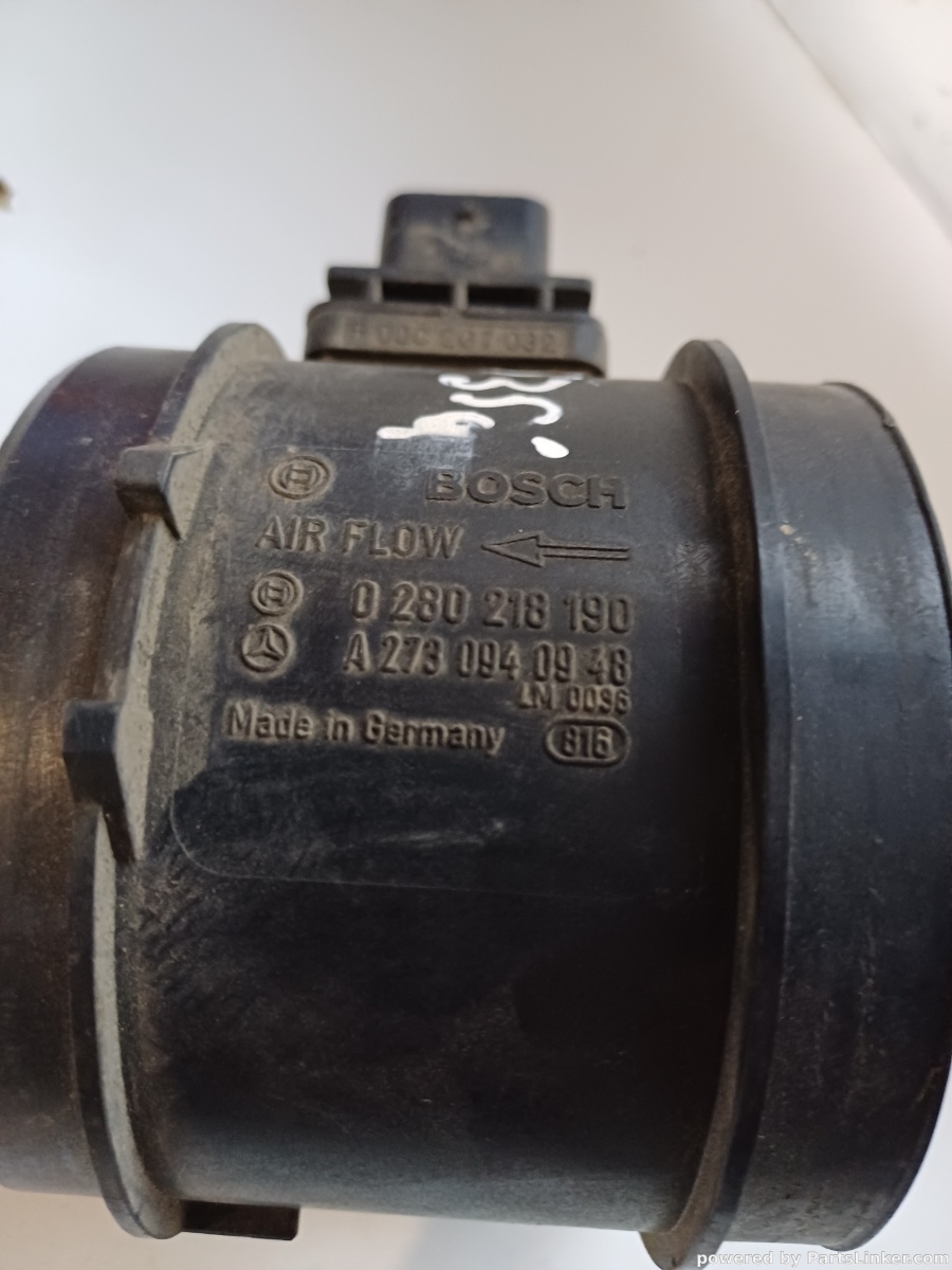 Debitmetru aer MERCEDES-BENZ S-CLASS II (W221, C215) [ 2005 - 2013 ] S 350 BlueTEC 4-matic (OM 642.868) 190KW|258HP BOSCH 0280218190 OEM A2730940948 – foto 2