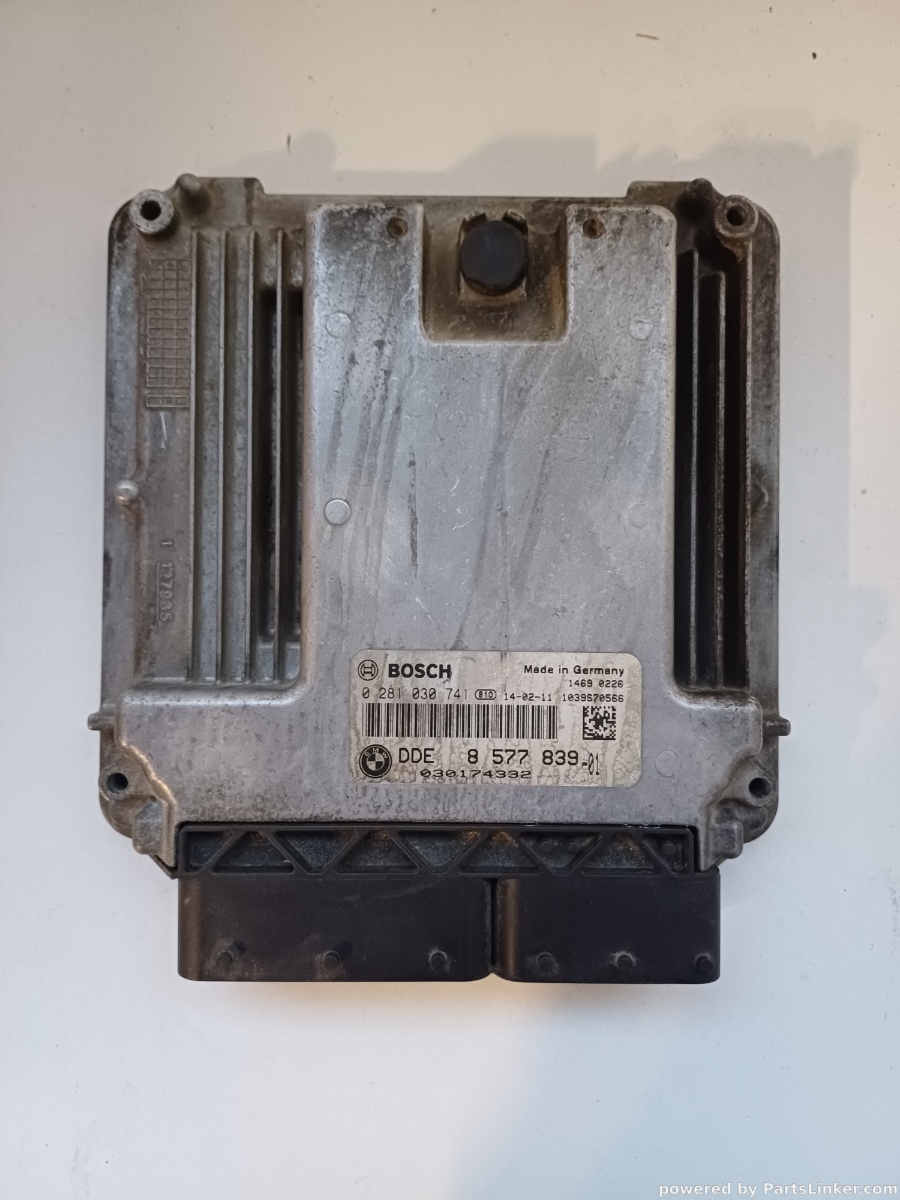 Calculator ECU BMW X5 III (F15, F85) [ 2012 - 2018 ] xDrive 30 d (N57 D30 A) 183KW|249HP BOSCH 0281030741 OEM DDE8577839