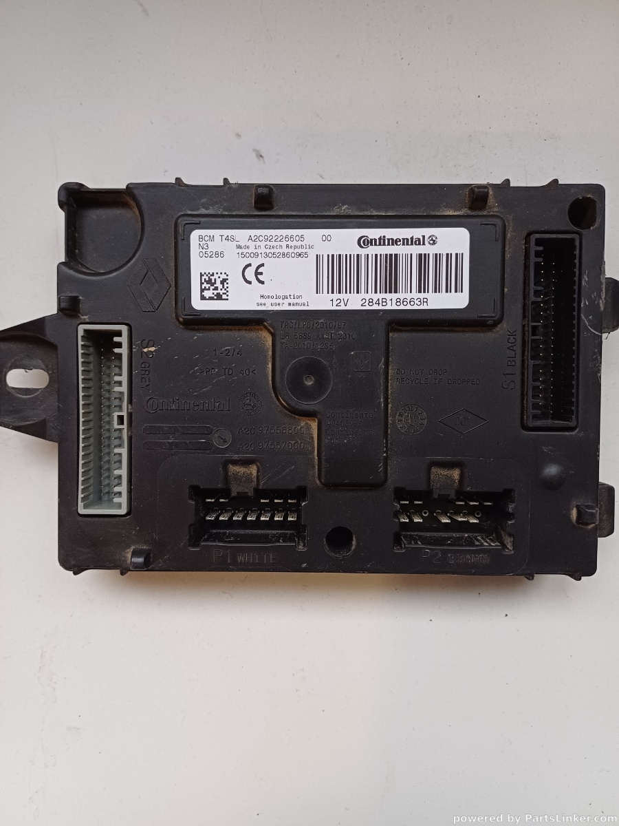 Calculator confort DACIA DUSTER [ 2010 - > ] OEM BCMT4SLN3