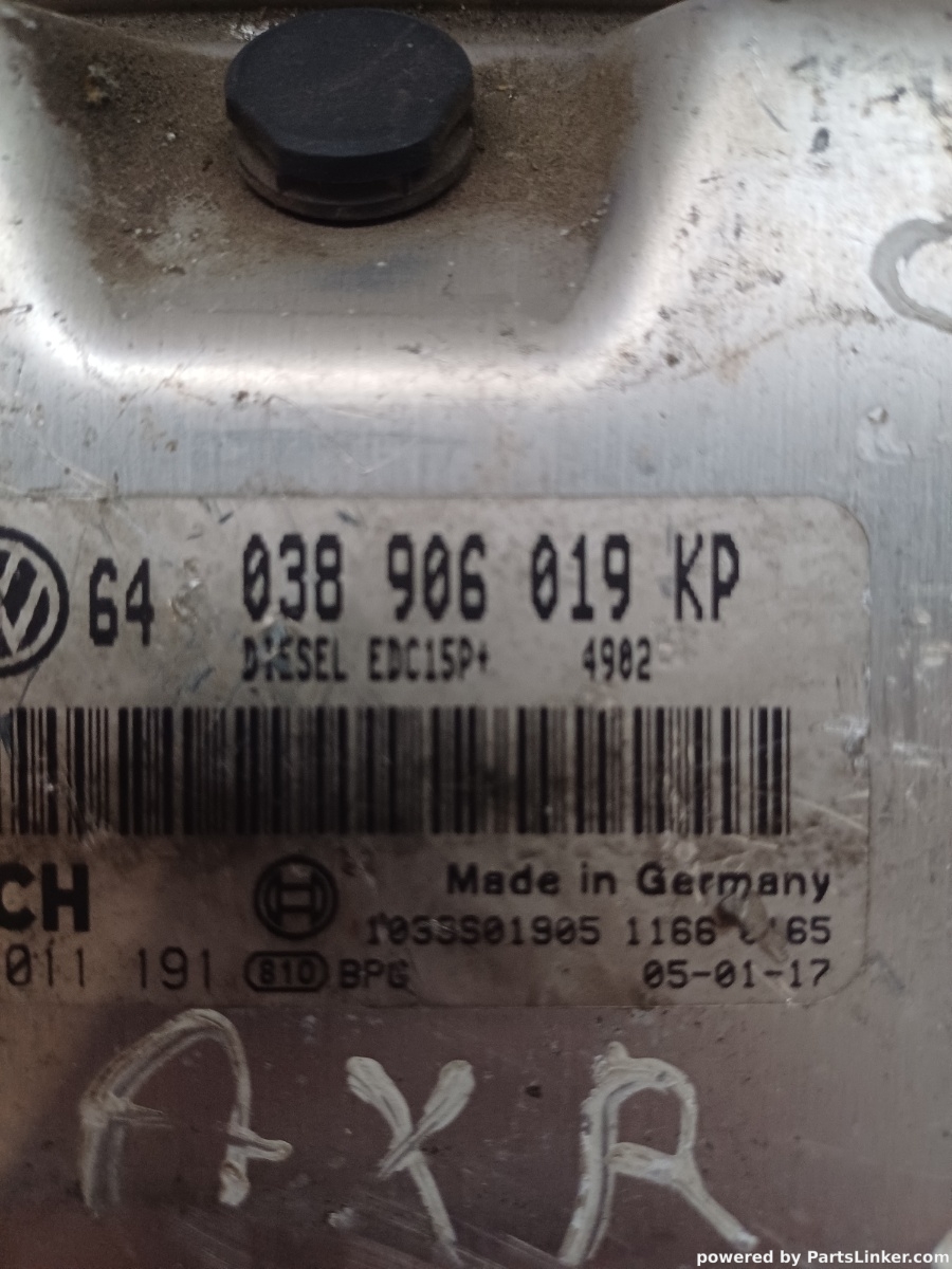 Calculator ECU SKODA OCTAVIA (1U2) [ 1996 - 2010 ] TDI (AXR) 74KW|100HP BOSCH 0281011191 OEM 038906019KP – foto 2