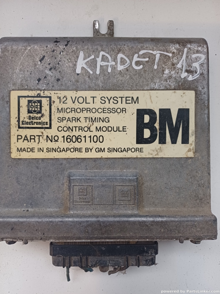 Calculator ECU OPEL KADETT E (39_, 49_) [ 1984 - 1993 ] S (13 S) 55KW|75HP OEM 160611100