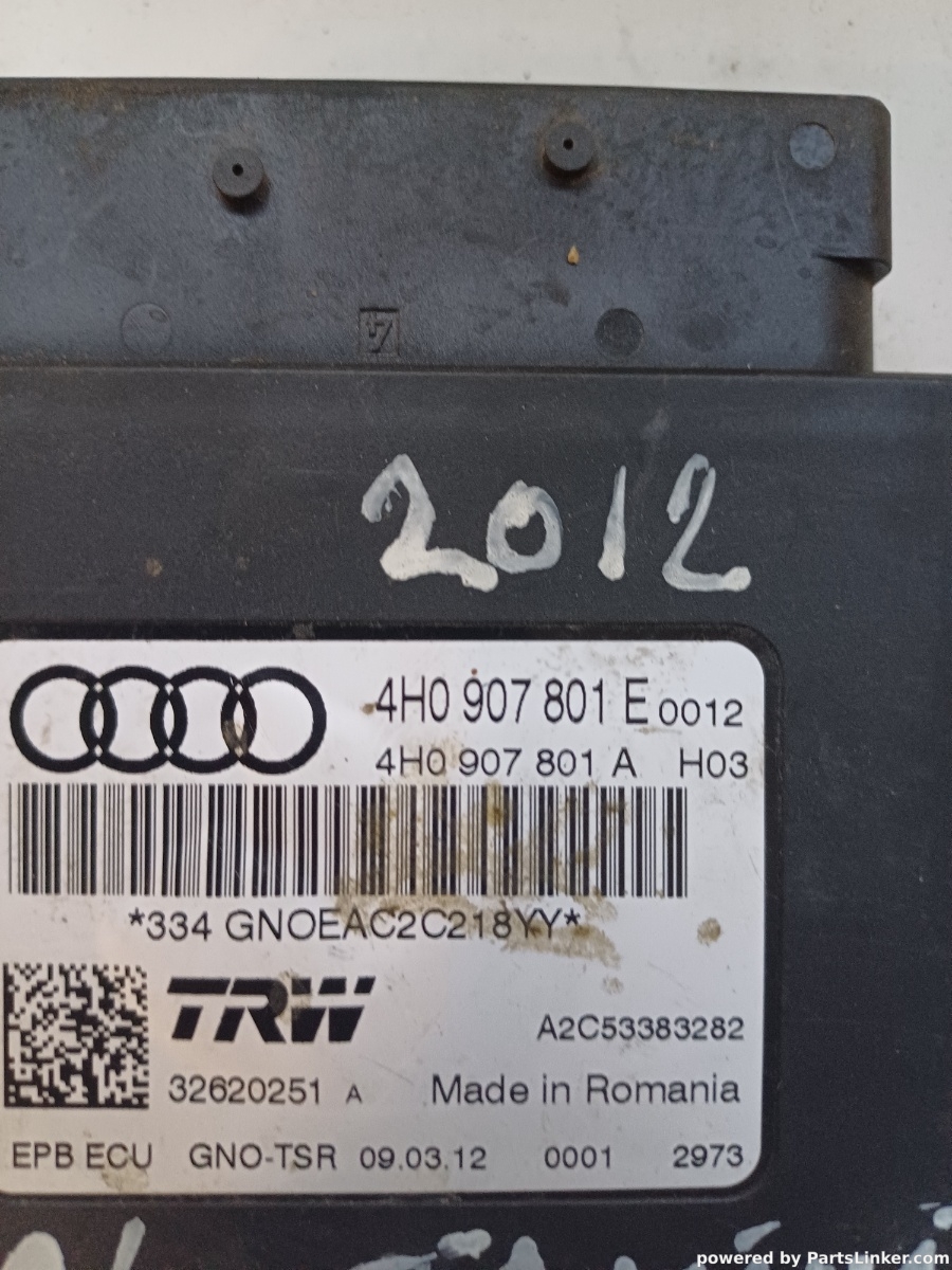 Calculator frana mana AUDI A4 IV (8K2, B8) [ 2007 - 2015 ] OEM 3H0907801E – foto 2