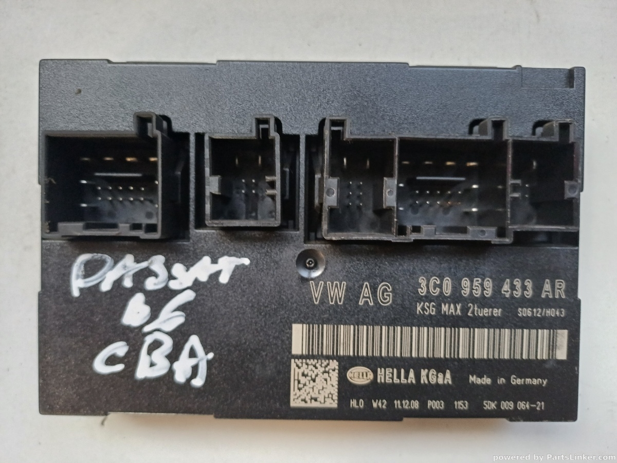 Calculator confort VOLKSWAGEN PASSAT (3C2) [ 2005 - 2010 ] OEM 3C0959433AR