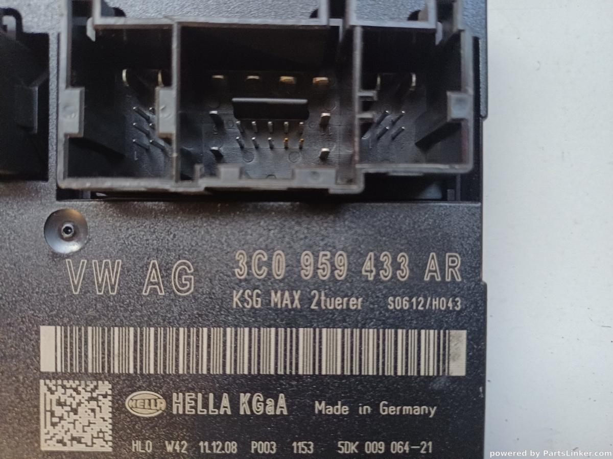 Calculator confort VOLKSWAGEN PASSAT (3C2) [ 2005 - 2010 ] OEM 3C0959433AR – foto 2