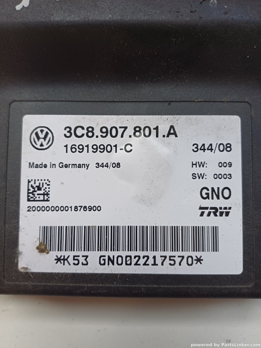 Calculator frana mana VOLKSWAGEN PASSAT CC (357) [ 2008 - 2012 ] OEM 3C8907801A – foto 2