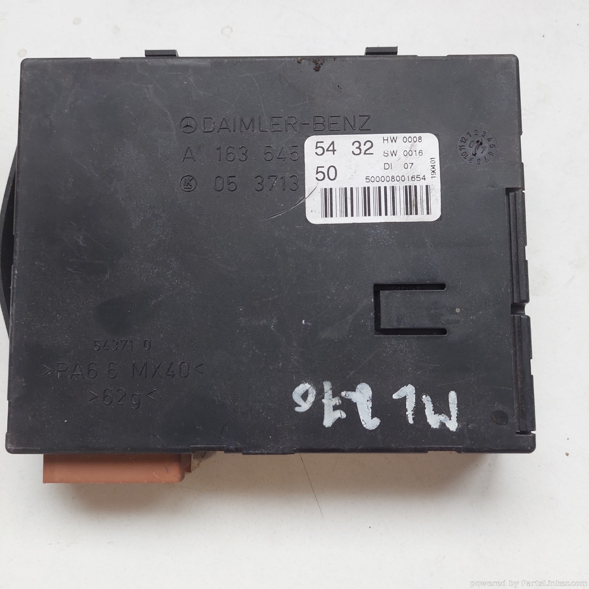Calculator confort MERCEDES-BENZ M-CLASS (W163) [ 1998 - 2005 ] OEM A1635452832