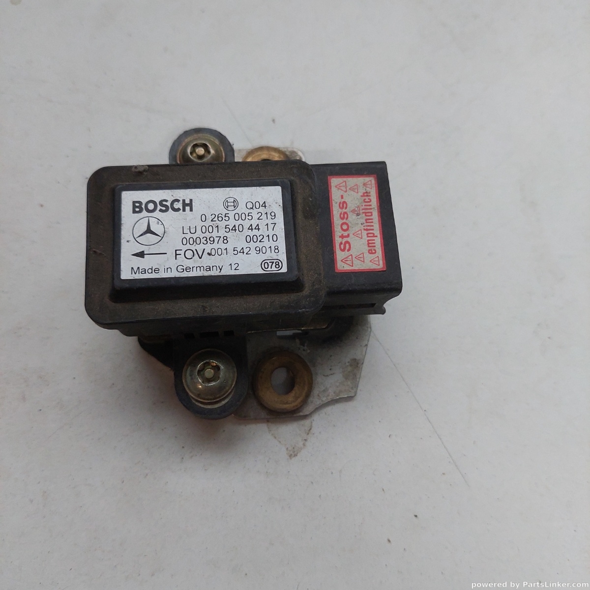 Senzor ESP de viteza la viraje MERCEDES-BENZ A-CLASS W168 1997 - 2005 0265005219