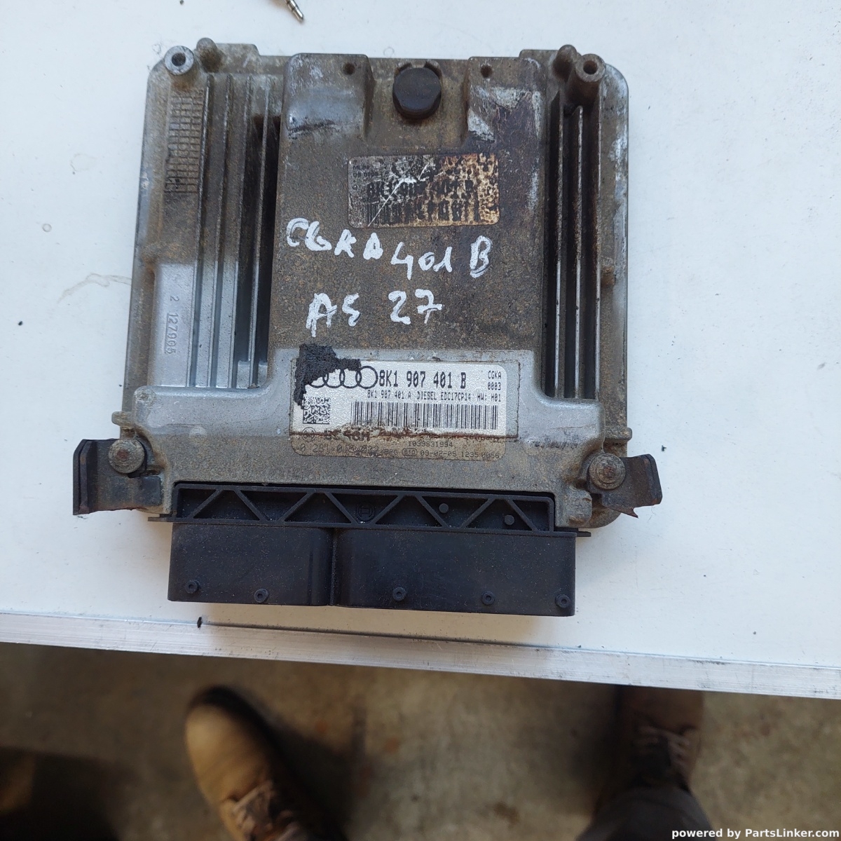 Calculator motor AUDI A4 Convertible (8H7, B6, 8HE, B7) [ 2002 - 2009 ] OEM 8k1907401b