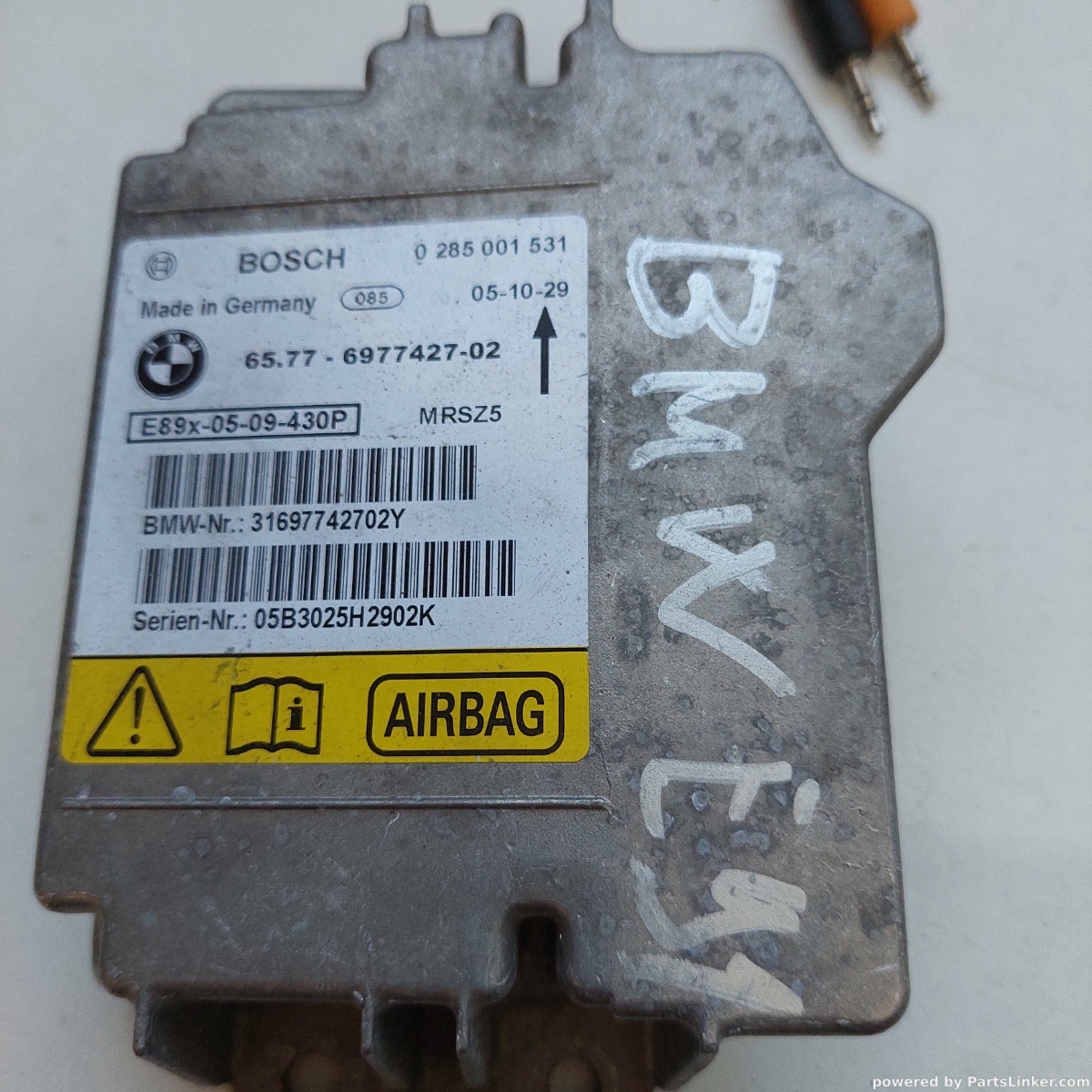 Calculator airbag BMW 1 Convertible (E88) [ 2008 - 2013 ]