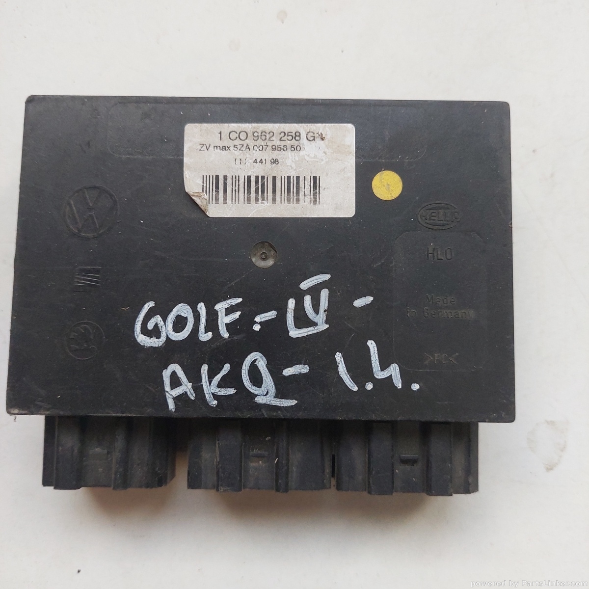 Calculator confort VOLKSWAGEN GOLF IV (1J1) [ 1997 - 2007 ] OEM 1c0962258g