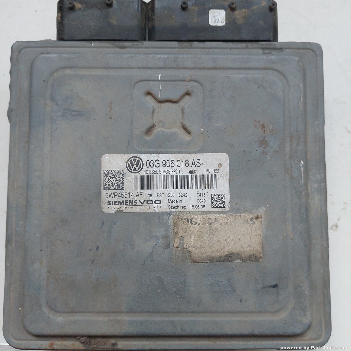Calculator motor VOLKSWAGEN PASSAT (3C2) [ 2005 - 2010 ] OEM 03g906018as