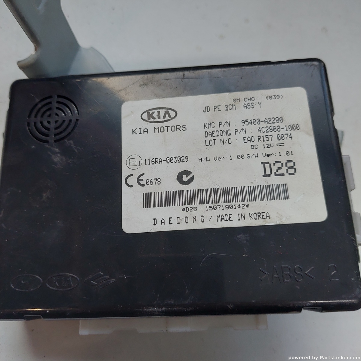 Calculator confort KIA CEED (JD) [ 2012 - > ] OEM 116ra003029