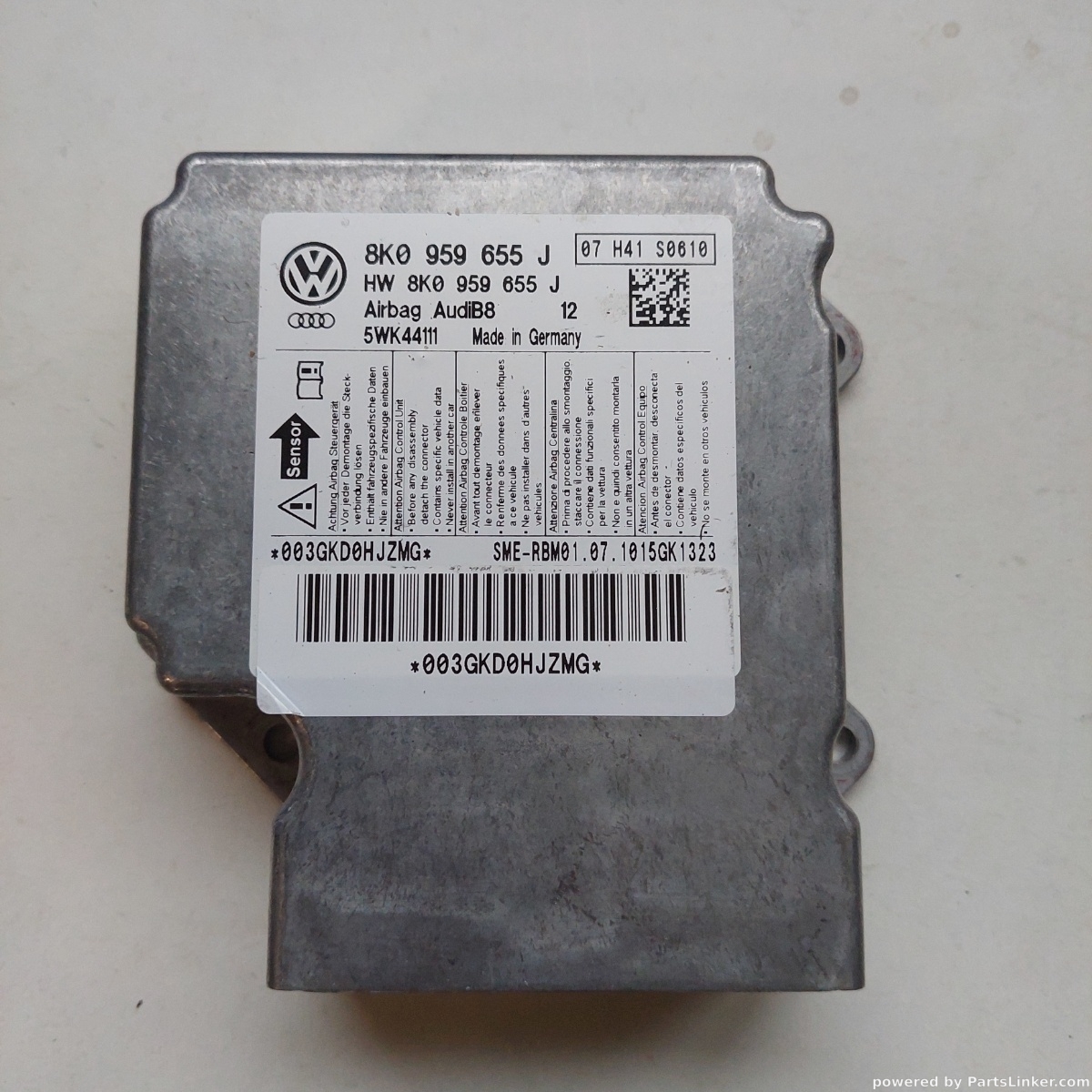 Calculator airbag AUDI A5/S5 (8T3) [ 2007 - 2017 ] OEM 8k0959655j