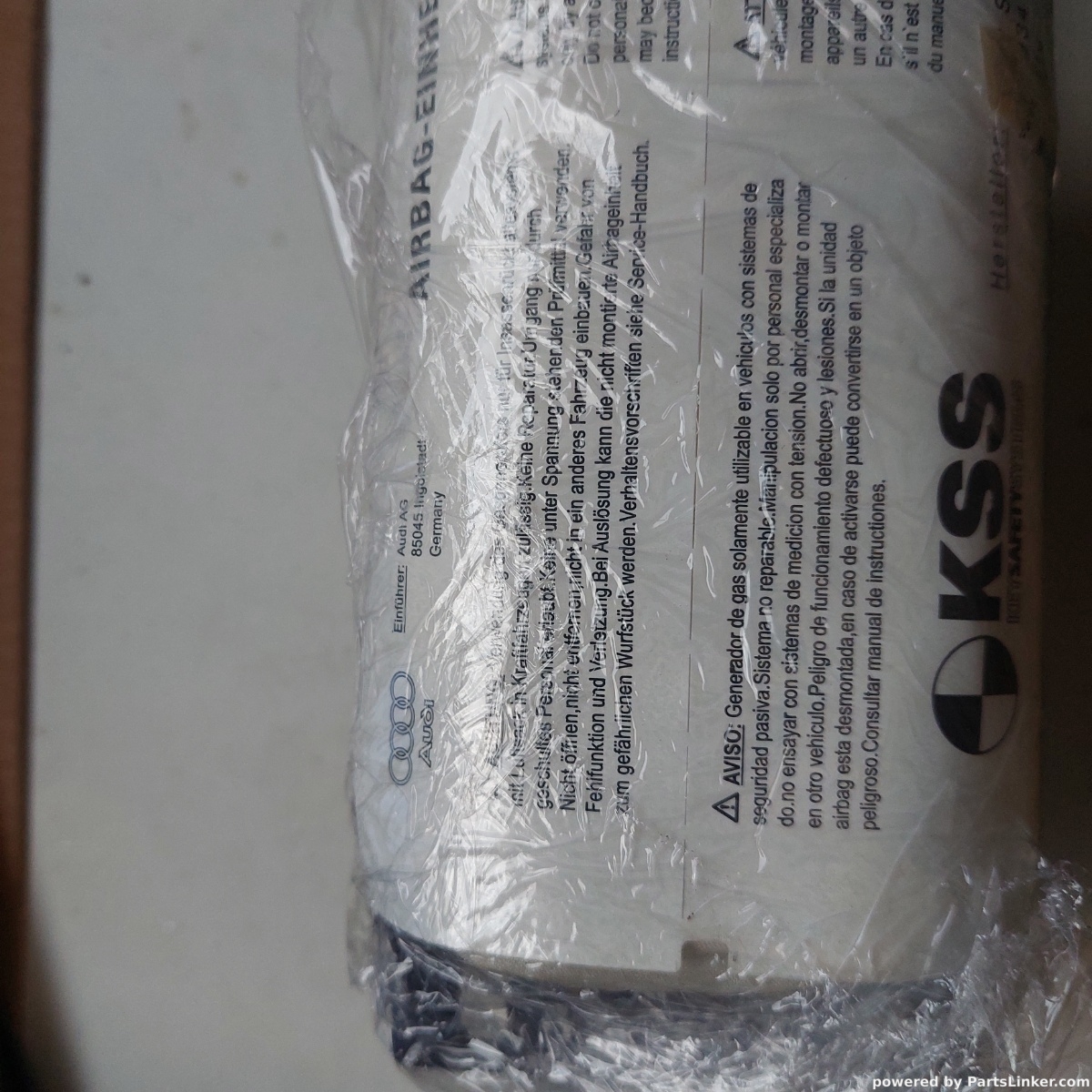 Airbag pasager  AUDI A5/S5 Convertible (8F7) [ 2009 - 2017 ] OEM 1008210
