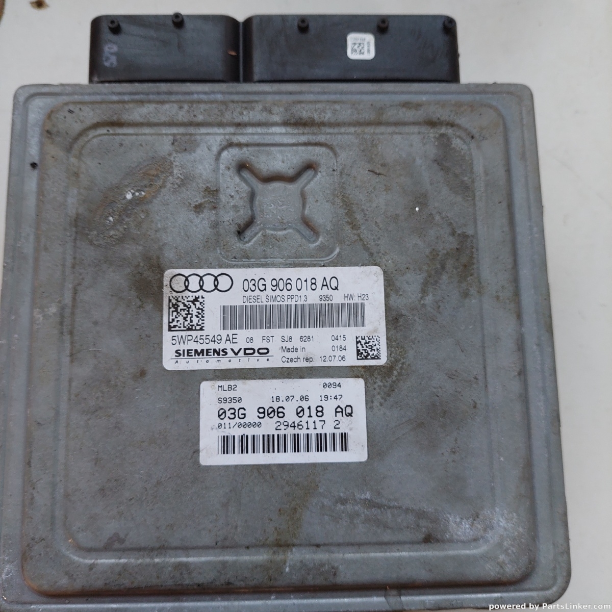 Calculator ECU AUDI A4 III (8EC, B7) [ 2004 - 2008 ] OEM 03g906018aq