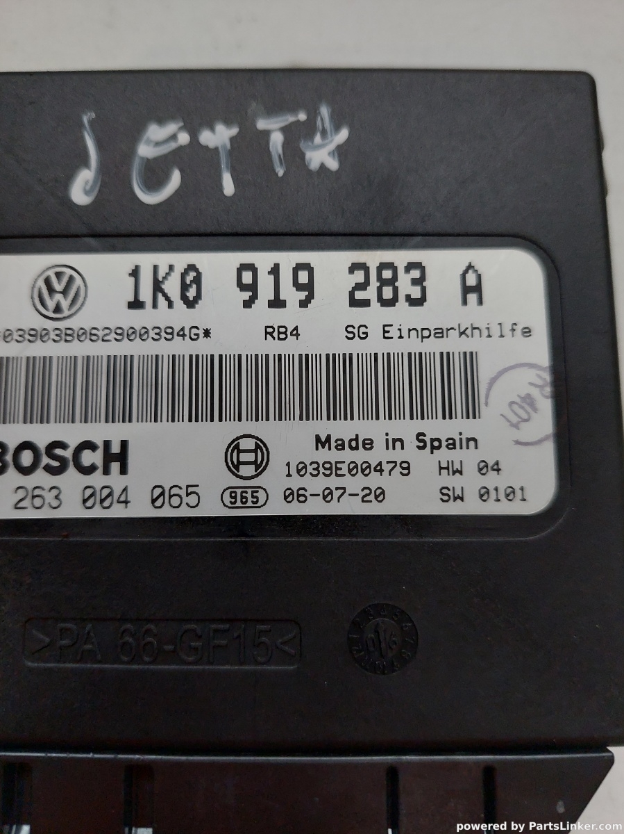 Modul senzori parcare VOLKSWAGEN GOLF V (1K1) [ 2003 - 2009 ] OEM 1k0919283a – foto 2