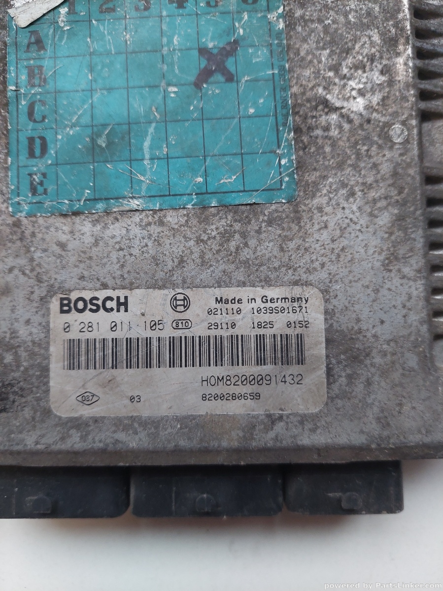 Calculator motor RENAULT MASTER III 2003 2.5 DCI OEM 0281011105 – foto 2