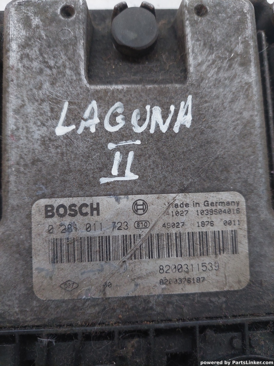 Calculator motor RENAULT LAGUNA II (BG0/1_) [ 2001 - 2007 ] OEM 0201011723 – foto 2