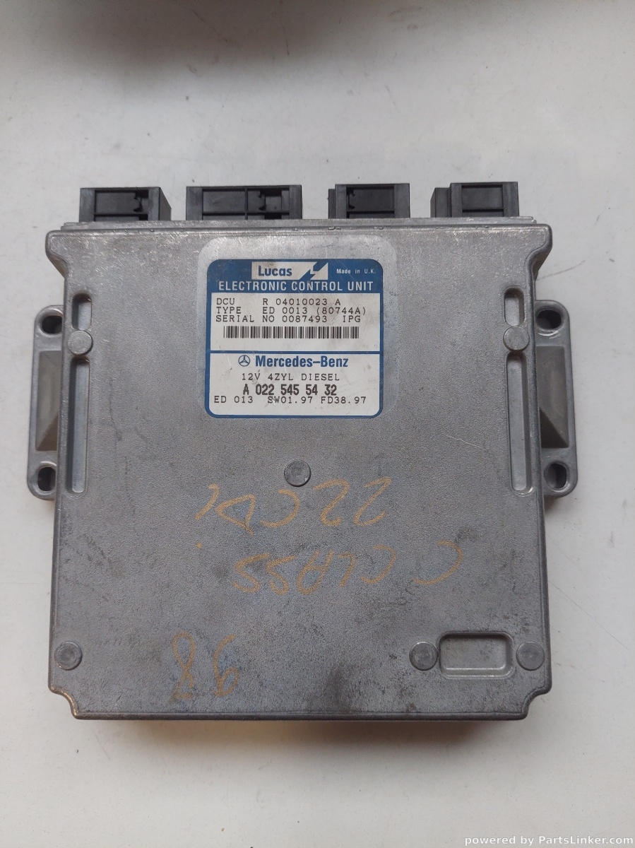 Calculator ECU MERCEDES-BENZ C-CLASS (W202) [ 1993 - 2000 ] OEM A0225455432