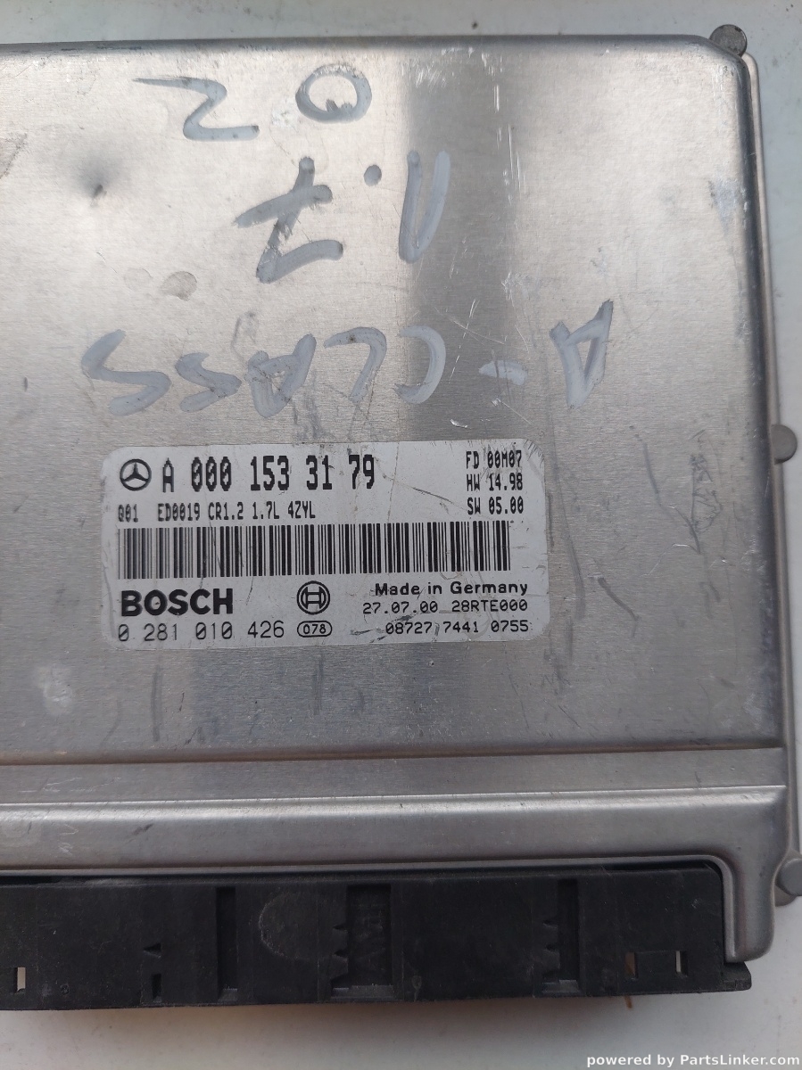 Calculator ECU MERCEDES-BENZ A-CLASS (W168) [ 1997 - 2005 ] OEM A0001533179 – foto 2