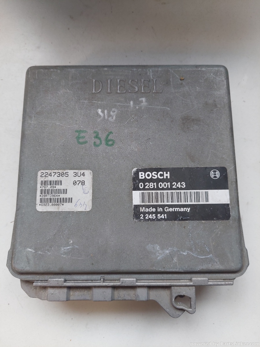 Calculator ECU BMW 3 III Compact (E36) [ 1994 - 2001 ] OEM 0281001243
