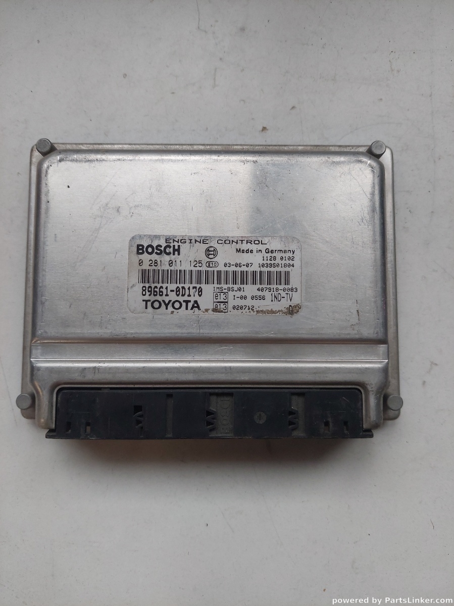 Calculator ECU TOYOTA YARIS (_P9_) [ 2005 - > ] OEM 0281011125