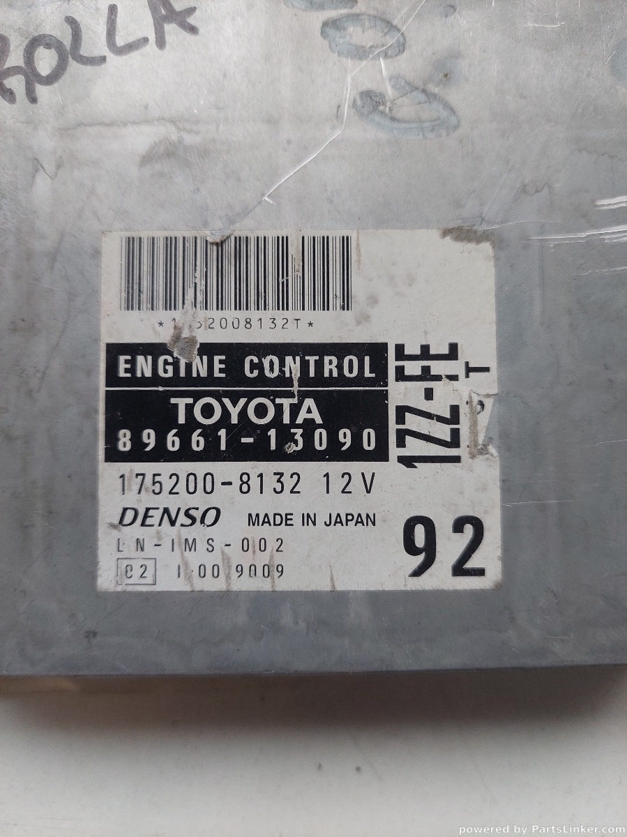 Calculator ECU TOYOTA COROLLA Compact (_E10_) [ 1992 - 1999 ] OEM 8966113090 – foto 2