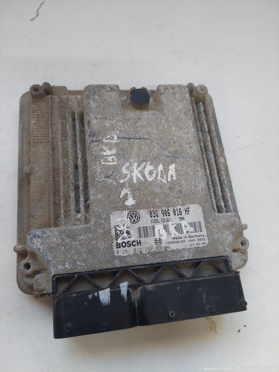 Calculator ECU SKODA OCTAVIA (1Z3) [ 2004 - 2013 ] OEM 03g906016hf