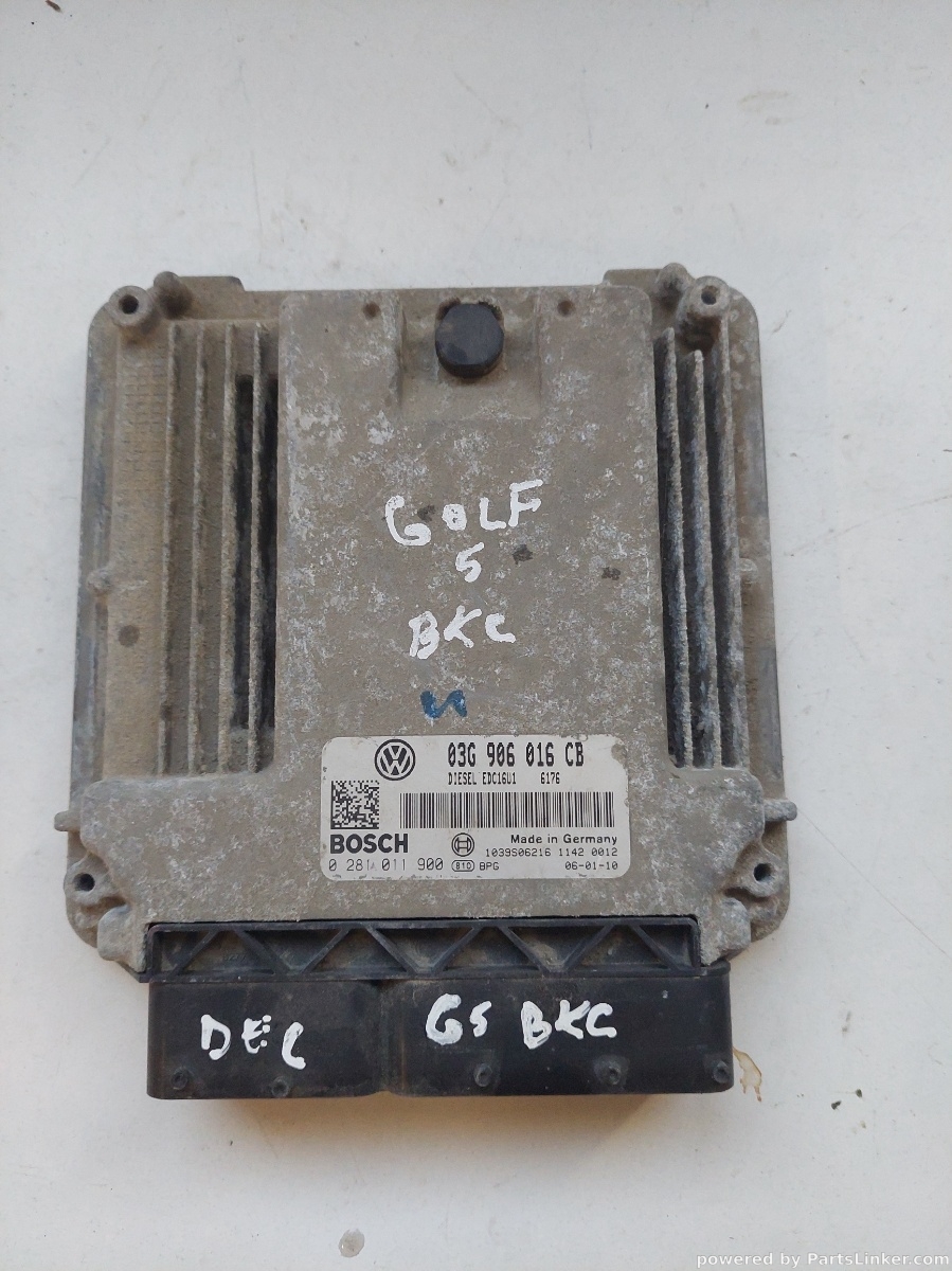 Calculator ECU VOLKSWAGEN GOLF V Variant (1K5) [ 2007 - 2009 ] OEM 03g906016cb