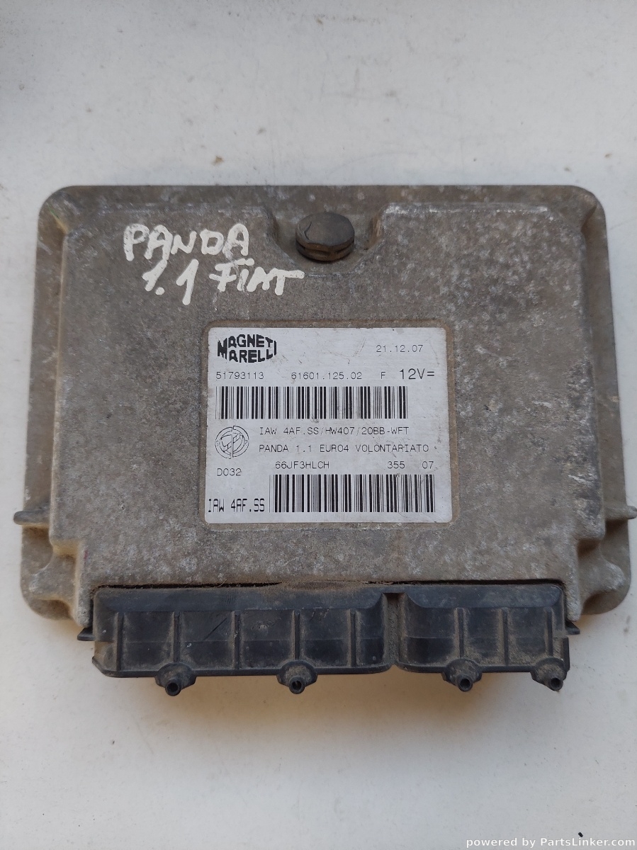 Calculator ECU FIAT PANDA (169_) [ 2003 - > ] OEM 6160112502