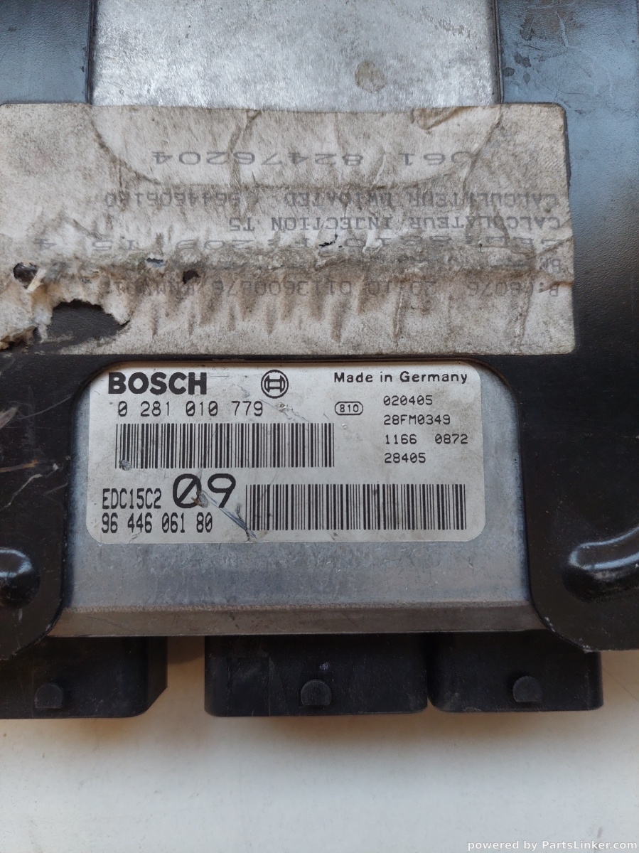 Calculator ECU PEUGEOT 307 SW (3H) [ 2002 - 2009 ] OEM 0281010779