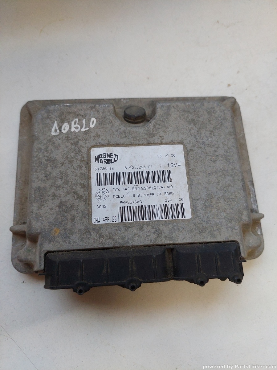 Calculator ECU FIAT DOBLO MPV (119, 223) [ 2001 - > ] OEM 51786118