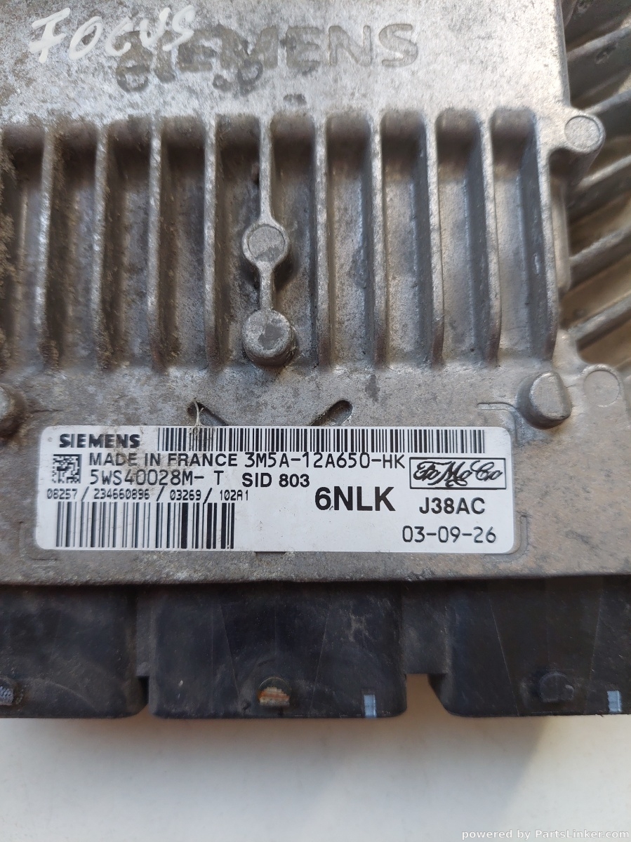 Calculator ECU FORD FOCUS C-MAX (DM2) [ 2003 - 2007 ] OEM 5ws40028m – foto 2