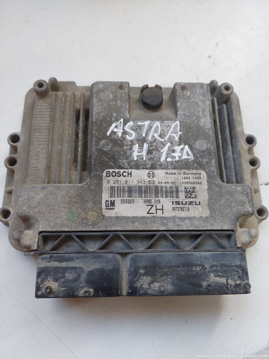 Calculator ECU OPEL ASTRA H (L48, A04) [ 2004 - 2014 ] OEM 0281011943