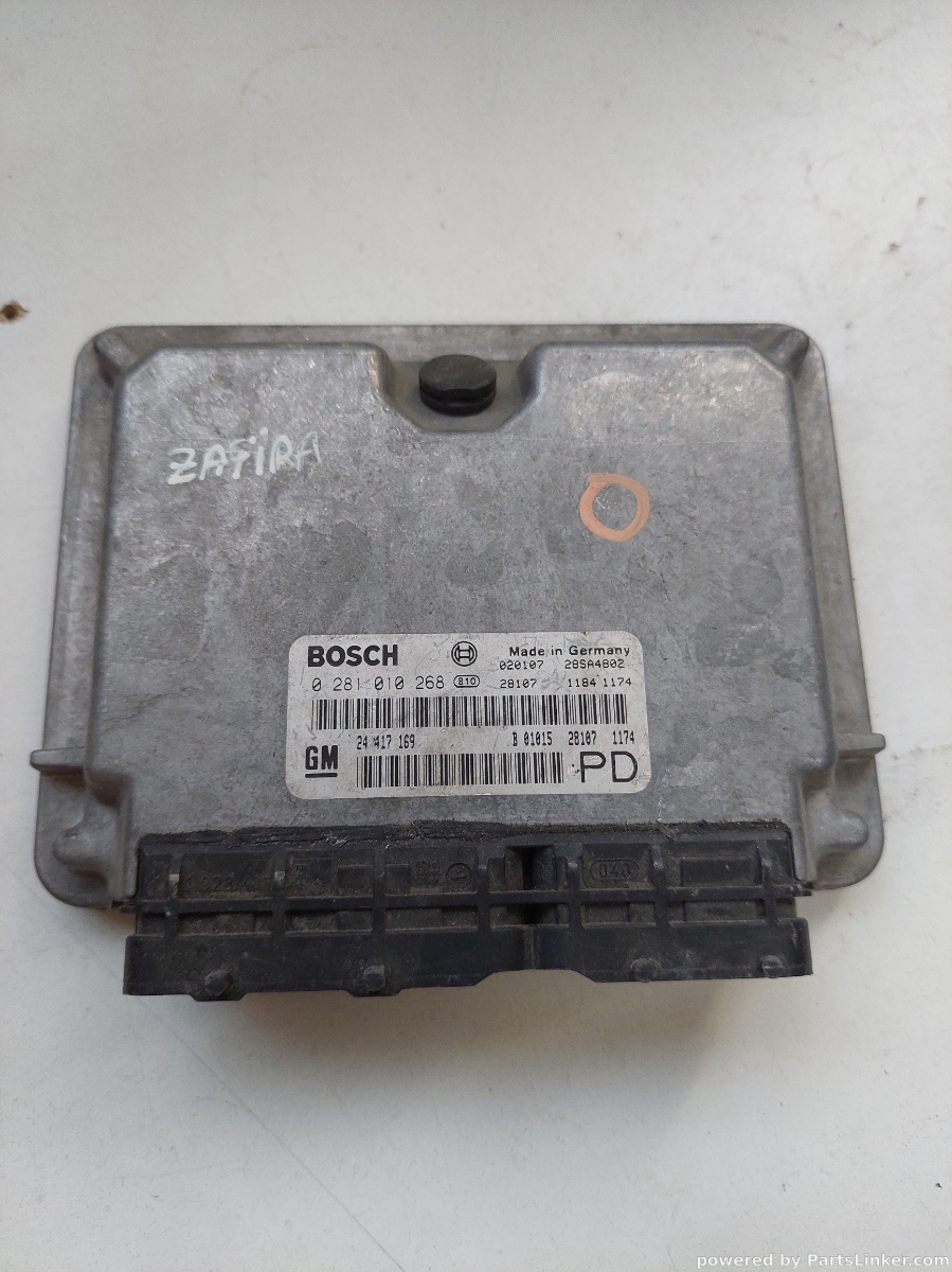 Calculator ECU OPEL ZAFIRA A (F75_, T98) [ 1999 - 2005 ] OEM 0281010268