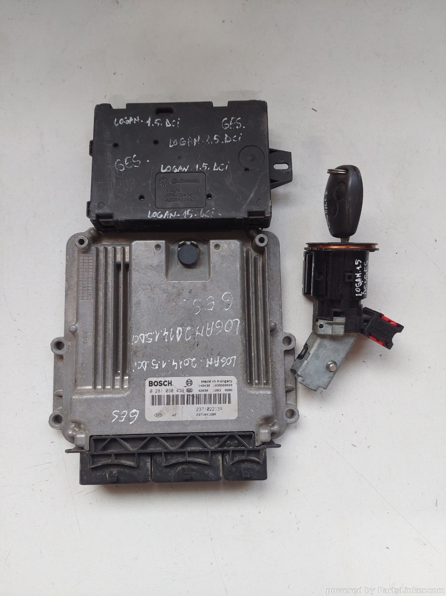 Kit pornire DACIA LOGAN II [ 2012 - > ] dCi (K9K 830, K9K 838) 63KW|84HP BOSCH 237102213r OEM 0281030439