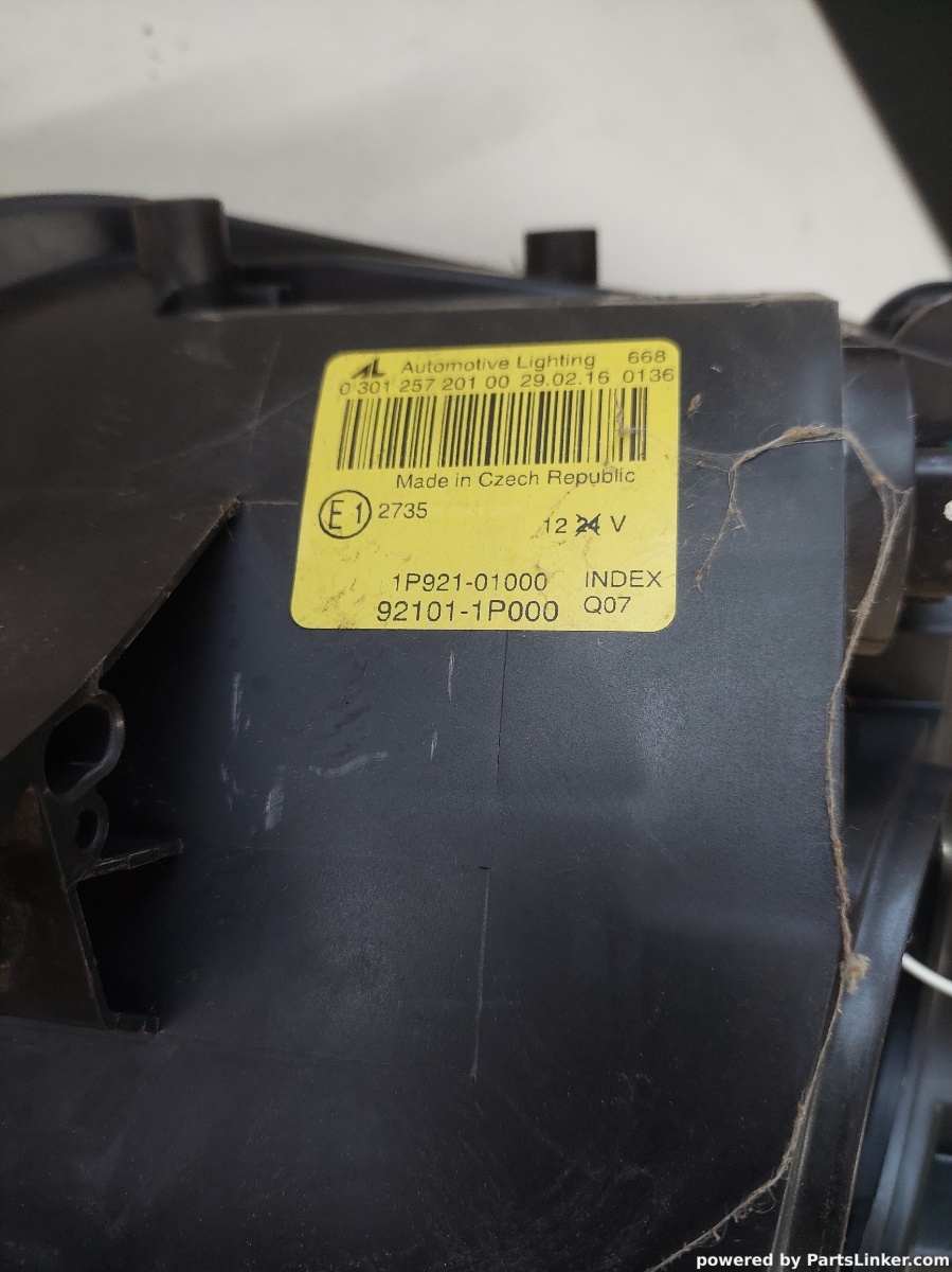 Far stanga fata KIA VENGA (YN) [ 2010 - > ] OEM 921011p000 – foto 3