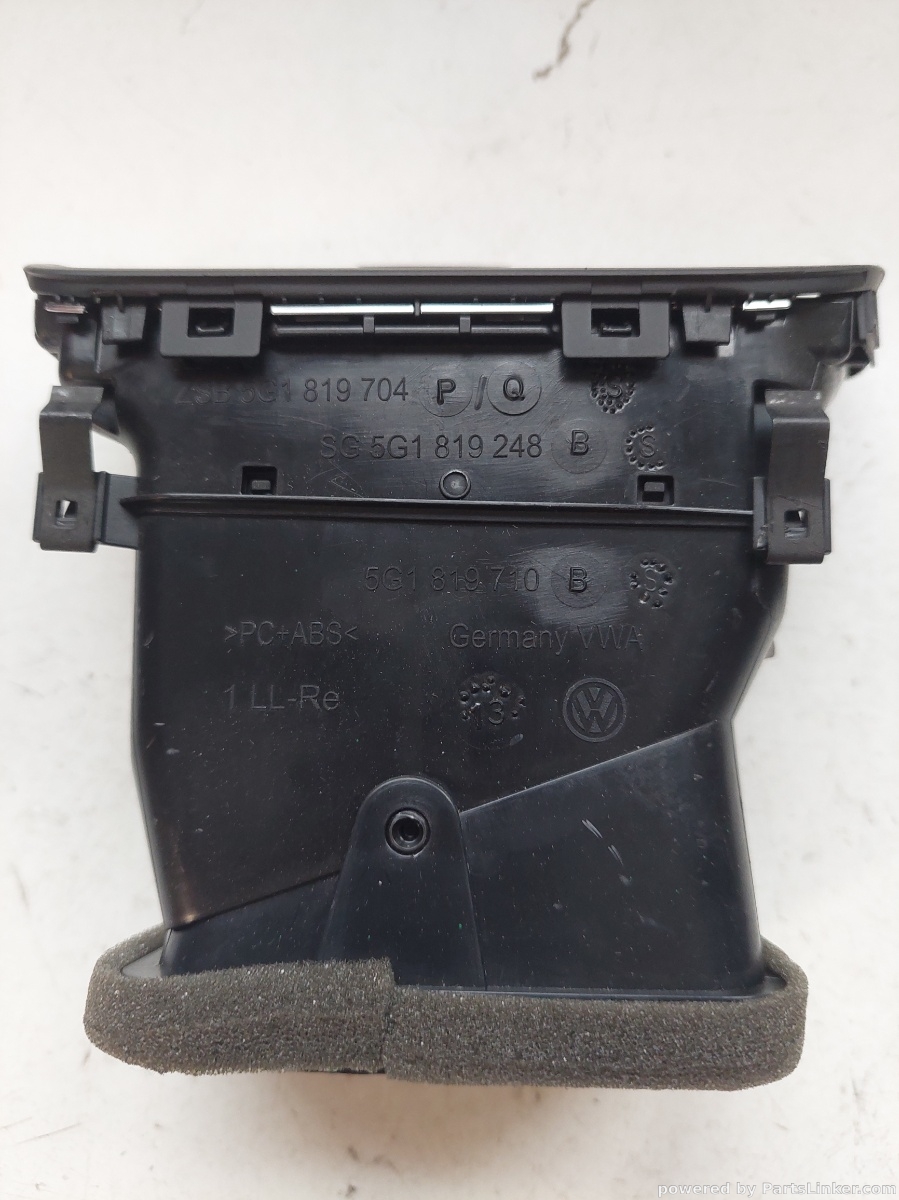 Guri ventilatie dreapta fata VOLKSWAGEN GOLF 7 [ 2013 - 2017 ] OEM 5g1819710b – foto 2
