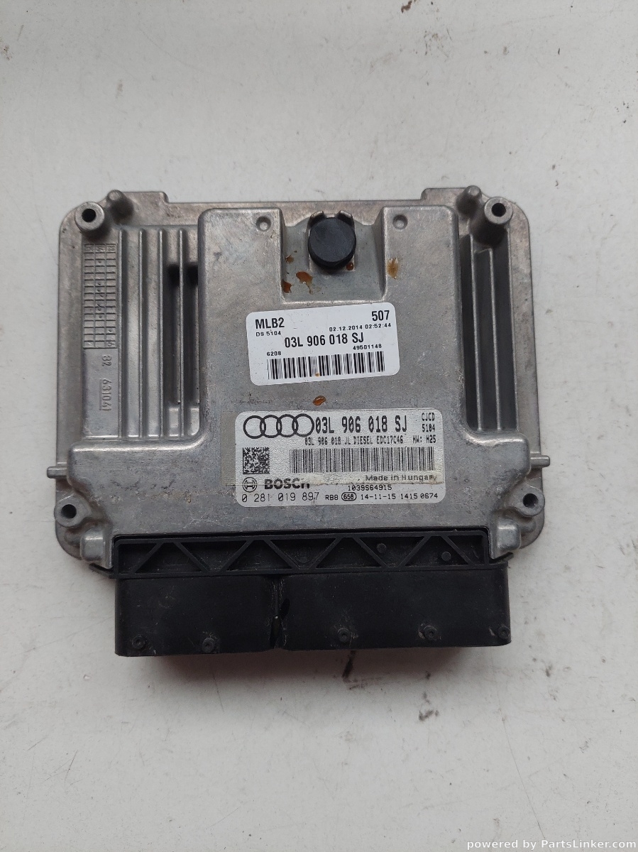 Calculator ECU AUDI A4 IV Avant (8K5, B8) [ 2007 - 2015 ] BOSCH 0281019897 OEM 03l906018sj