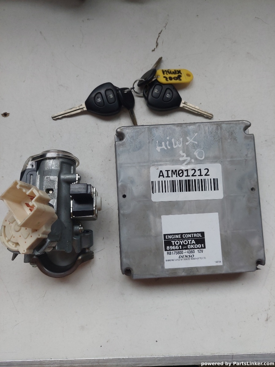 Kit pornire TOYOTA HILUX VII Pickup _N1_, _N2_, _N3_ 2004 -> Denso 1758004360 896610kd01