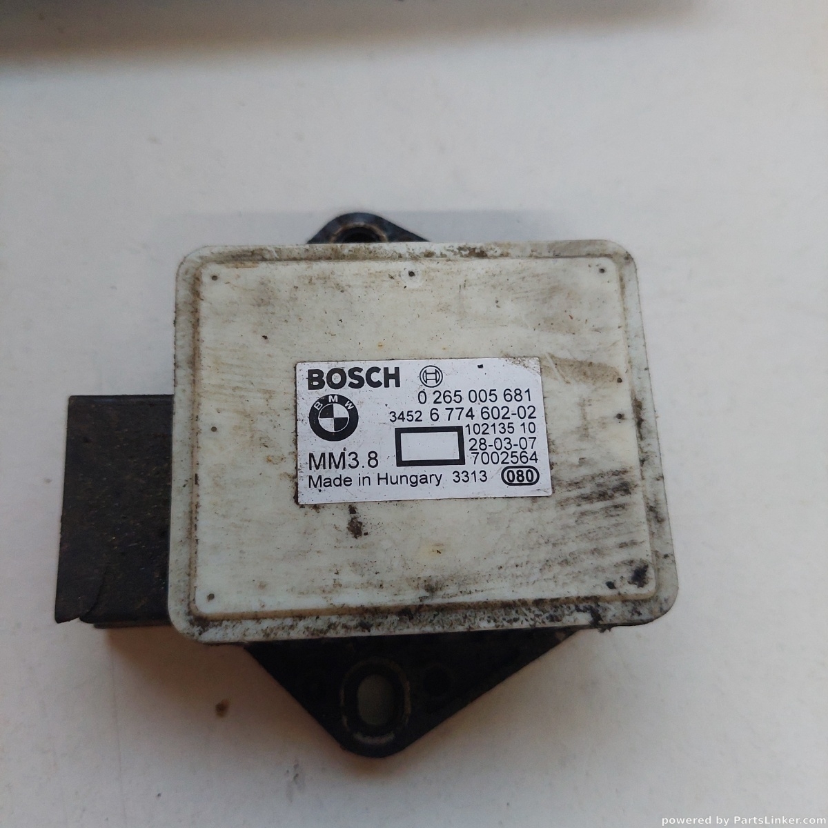 Senzor acceleratie BMW 5 (E60) [ 2001 - 2010 ] OEM 0265005681
