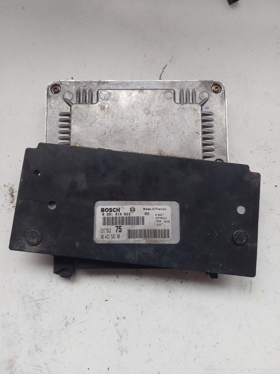 Calculator ECU PEUGEOT 406 (8B) [ 1995 - 2005 ] HDi (4HX (DW12TED4/FAP)) 98KW|133HP BOSCH 9642350380 OEM 0281010623