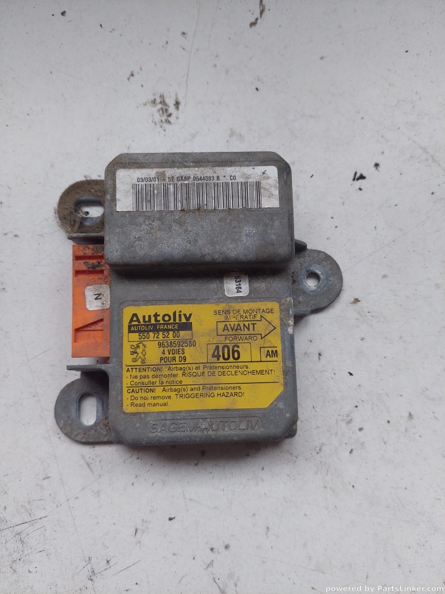 Calculator airbag PEUGEOT 406 (8B) [ 1995 - 2005 ] OEM 550725200