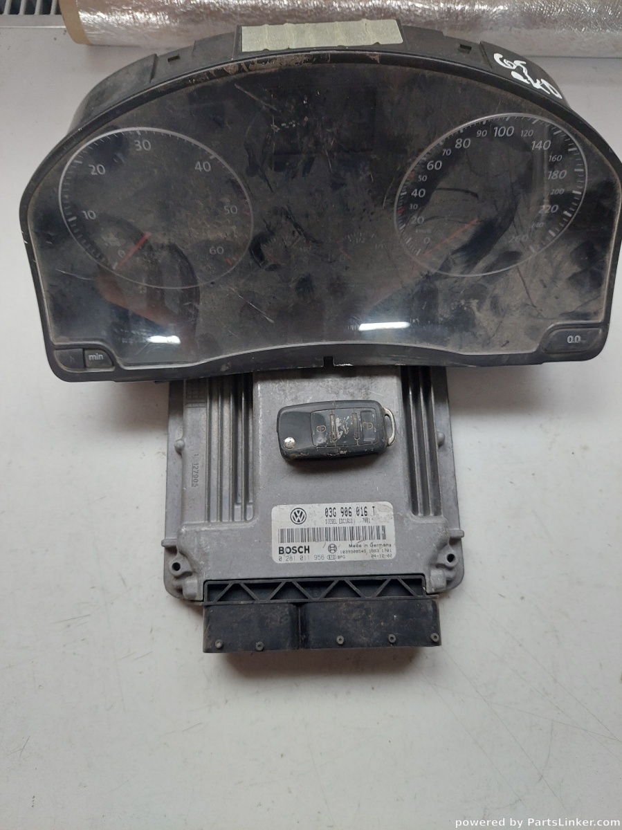 Kit pornire VOLKSWAGEN GOLF V (1K1) [ 2003 - 2009 ] TDI (BKC, BLS, BXE) 77KW|105HP BOSCH 0281011956 OEM 03g906016t
