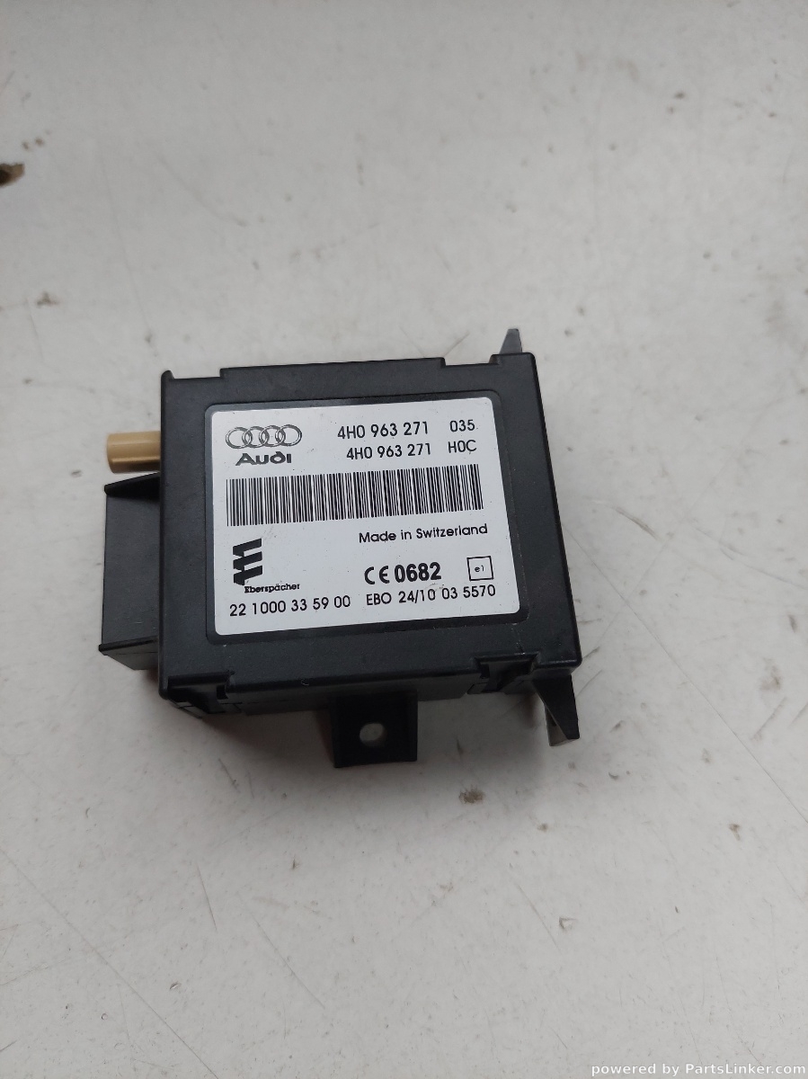 Modul Webasto  AUDI A8 III (4H2, 4H8, 4HC, 4HL) [ 2009 - 2018 ] OEM 4h0963271