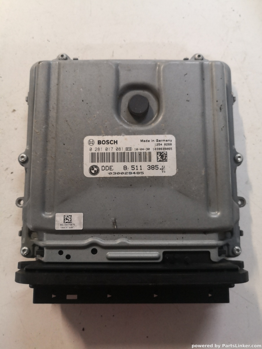 Calculator ECU BMW 5 (F10) [ 2009 - 2016 ] BOSCH Dde8511385 OEM 0281017081